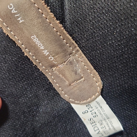 Laredo Miss Kate Brown & Teal Leather Floral Western Cowboy Boots Size 8 - Picture 10 of 16